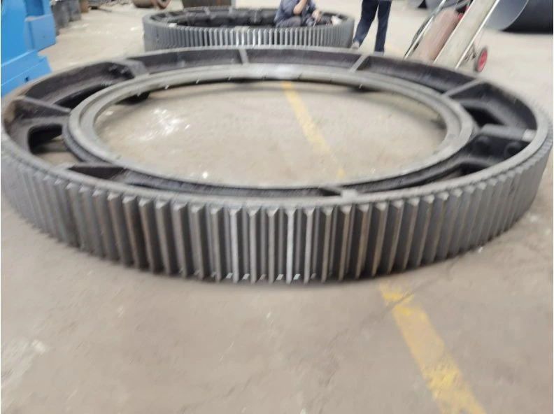 Professional Foundry Customize Heavy Weight Sand Casting Forging Carbon Steel Industry Machinery Gear Ring Gears with Machining