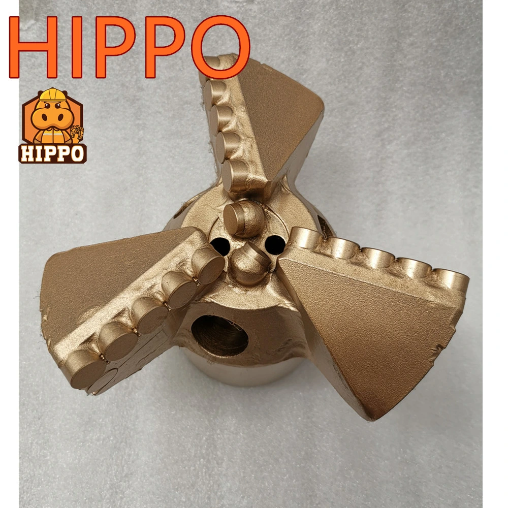 Hipona Original Factory 3 cuchillas pozo brocas PDC arrastre Bits 8 pulgadas