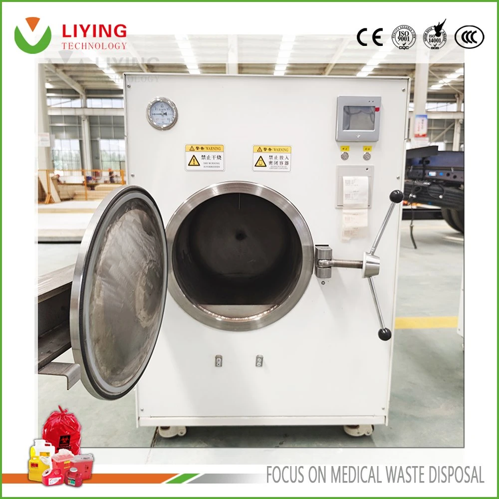 High Pressure Processing Medical Waste Microwave Autoclave Sterilization Treatment Disposal System for Hospital Clinical Biomedical Waste Sterilizer