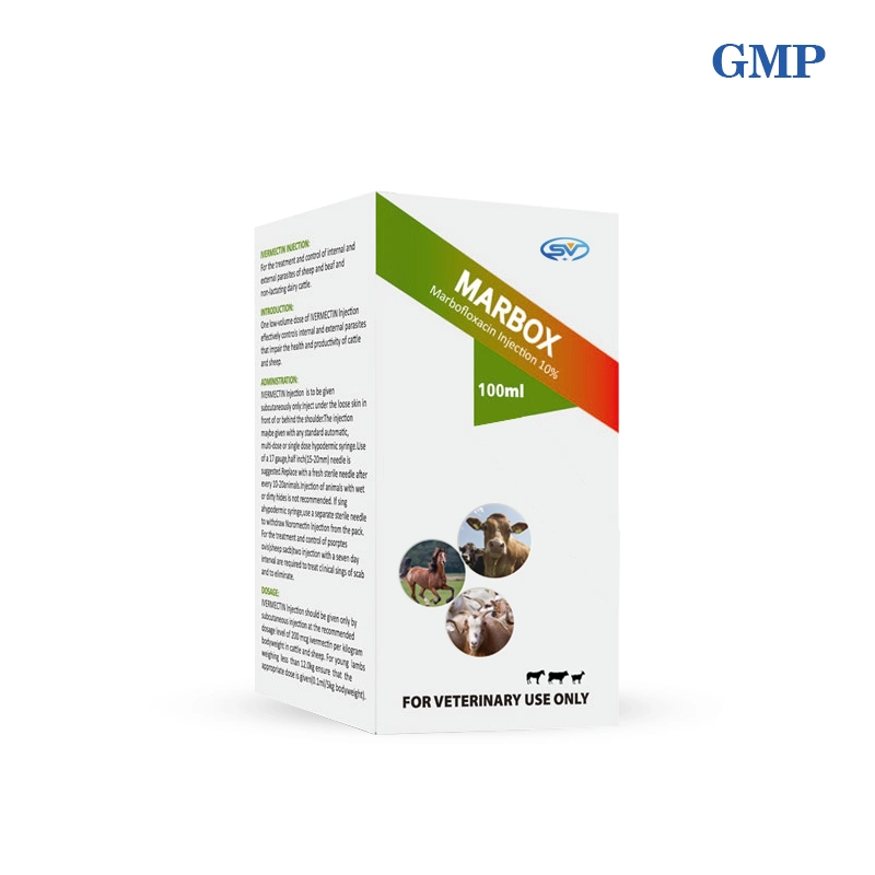 Respiratory Tract Infection Veterinary Drug: 10% Mapofloxacin Injection for The Treatment of Bacterial Infections