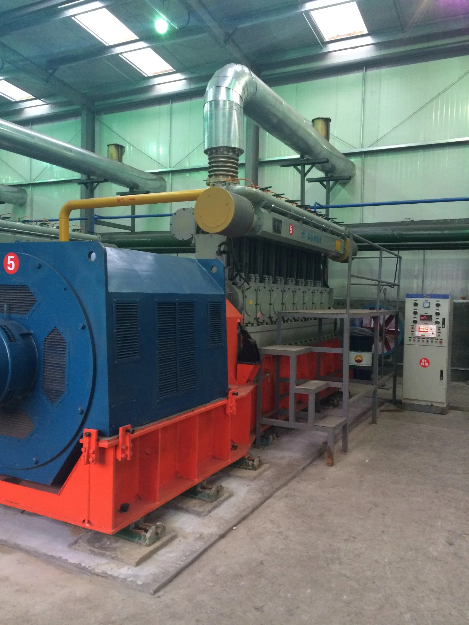 5MW Gasification Power Generation Plant Syngas Generator Genset