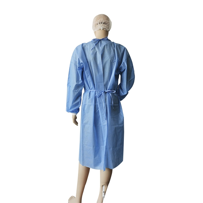 En13795 Testing Static Resistant Supplier Safety Doctor Operating Room Surgical Hospital Disposable Isolation Gowns