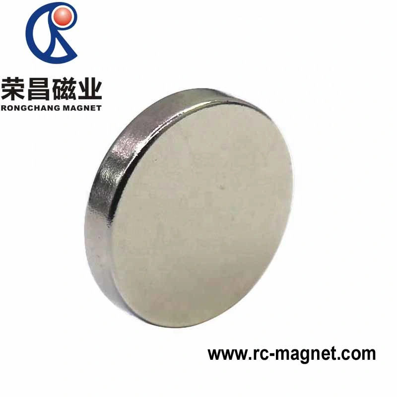 Large Size Neodymium Magnet Rare Earth D10X8 Cylinder Shape for Motor