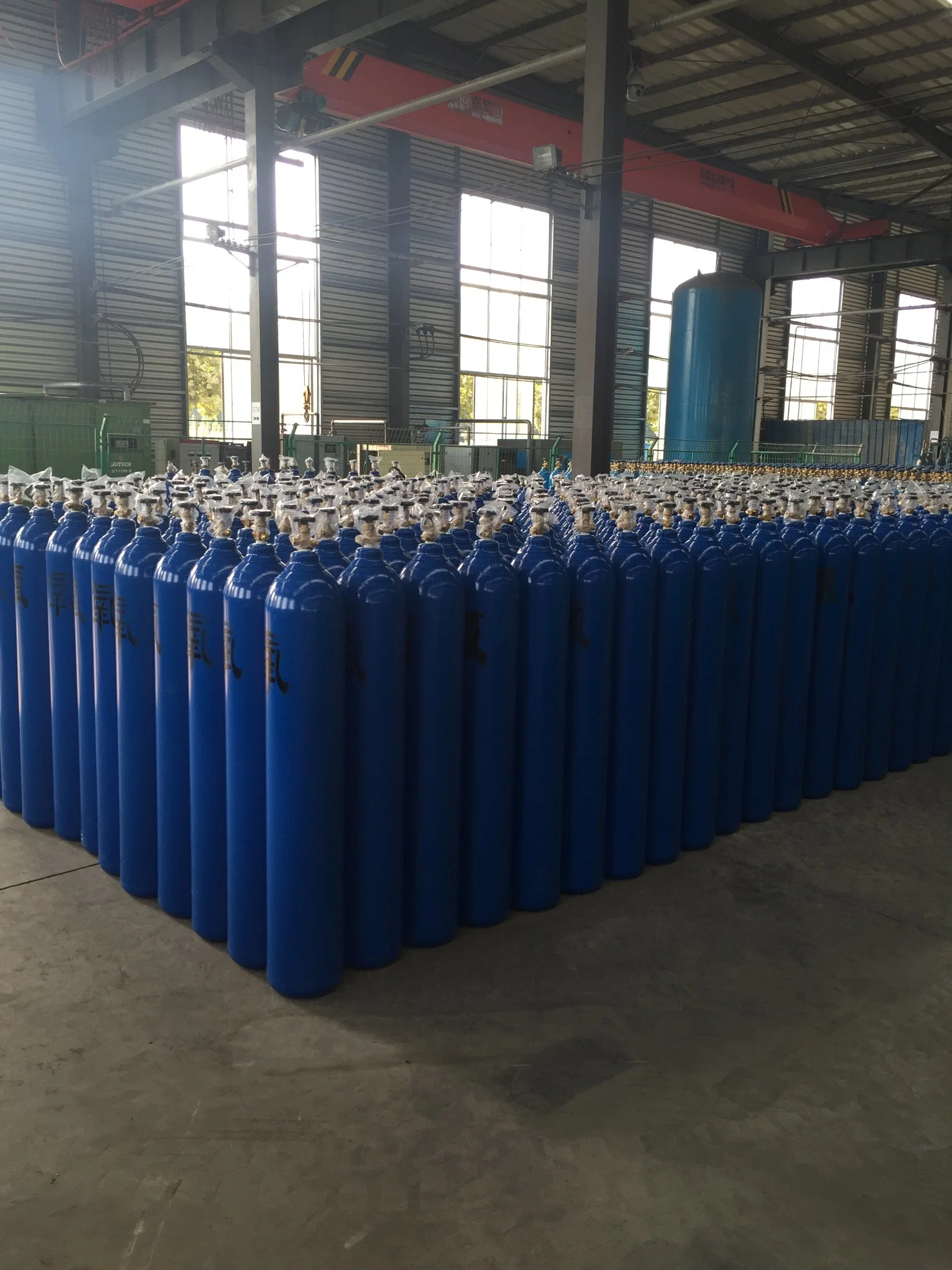 40L Storage of Oxygen Cylinder with Cga540 Valve for Hospital