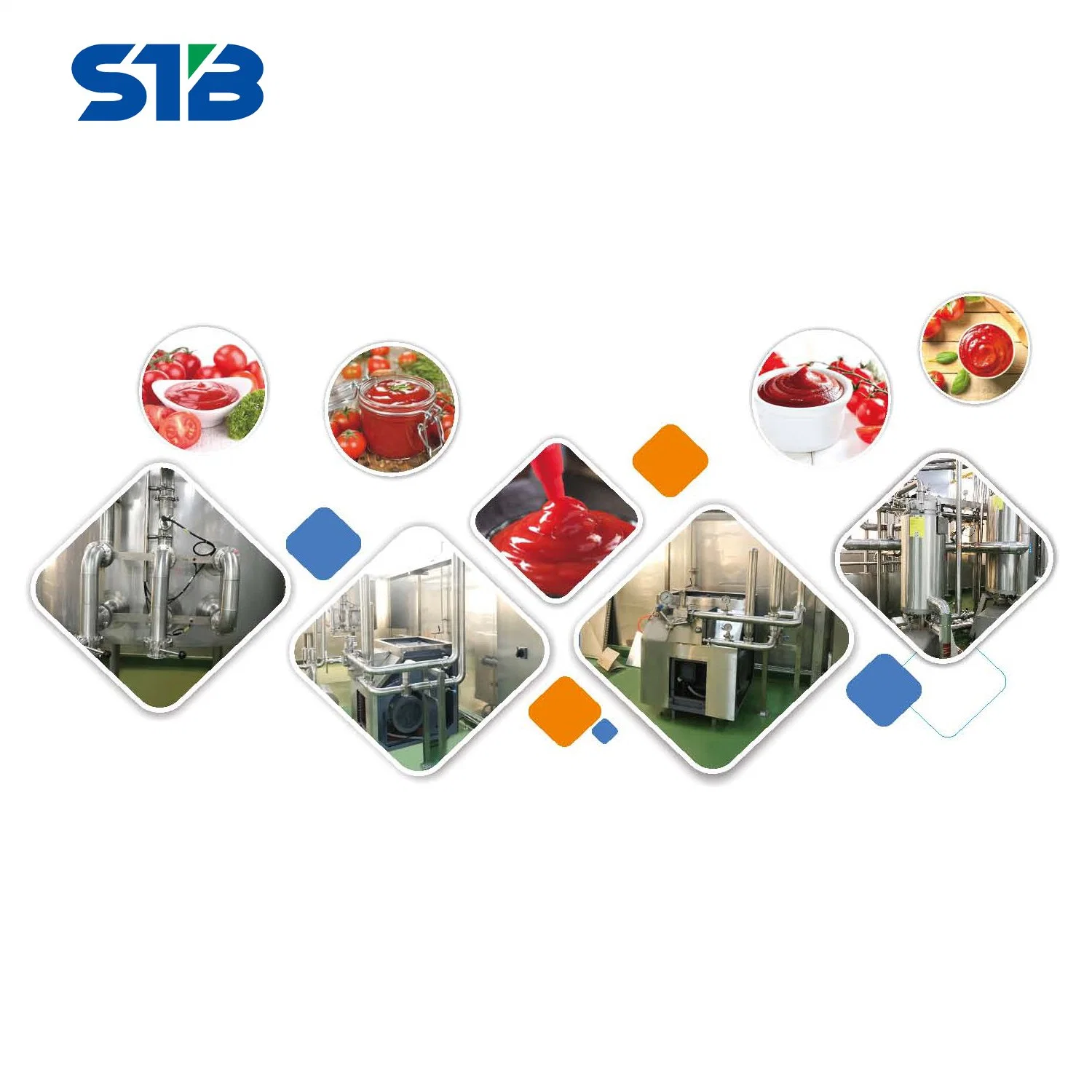 Tomato/Buleberry Paste Processing Sauce Ketchup Production Line