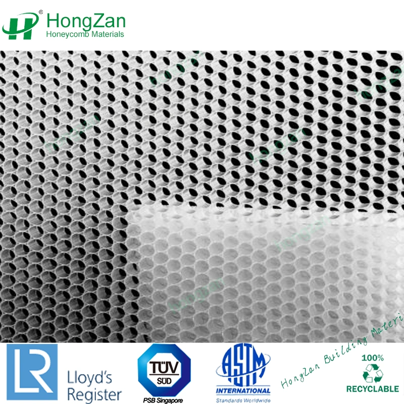 Heat Resistant Composite Core Honeycomb Core for Sandwich Panel