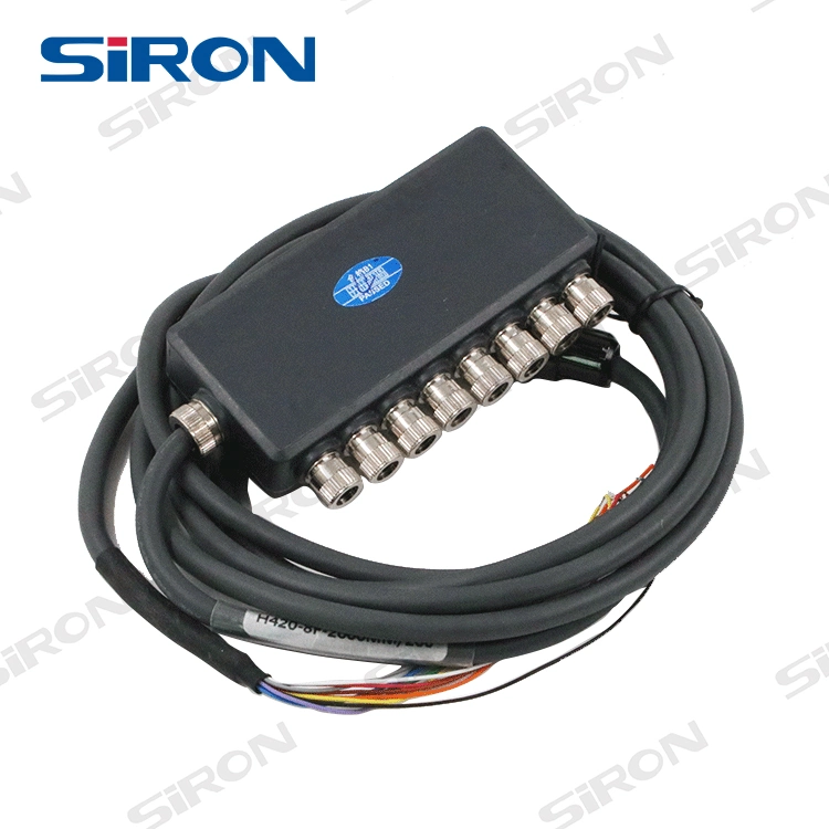 Siron H420-8 Mini tipo NPN/PNP IP67 NPN/PNP junção de conectores à prova de água Caixa