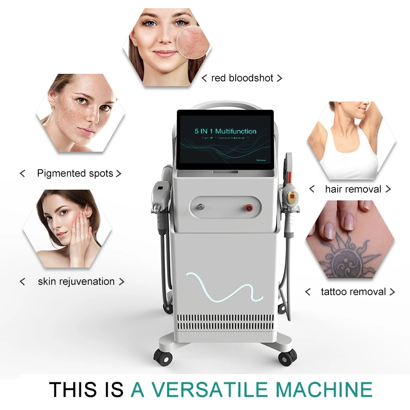 2023 nouvel épilateur laser Super IPL E peau légère Machine de rajeunissement DPL multifonction opt permanent d'enlèvement des cheveux blanchiment facial Laser salon de beauté machine