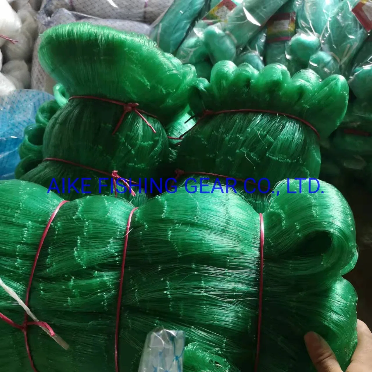 Super Strong Nylon Monofilament Fishing Net for Commercial Pesca, Panos PARA Pesca, OEM, Panagem, Network, Double Knots, Top Quality