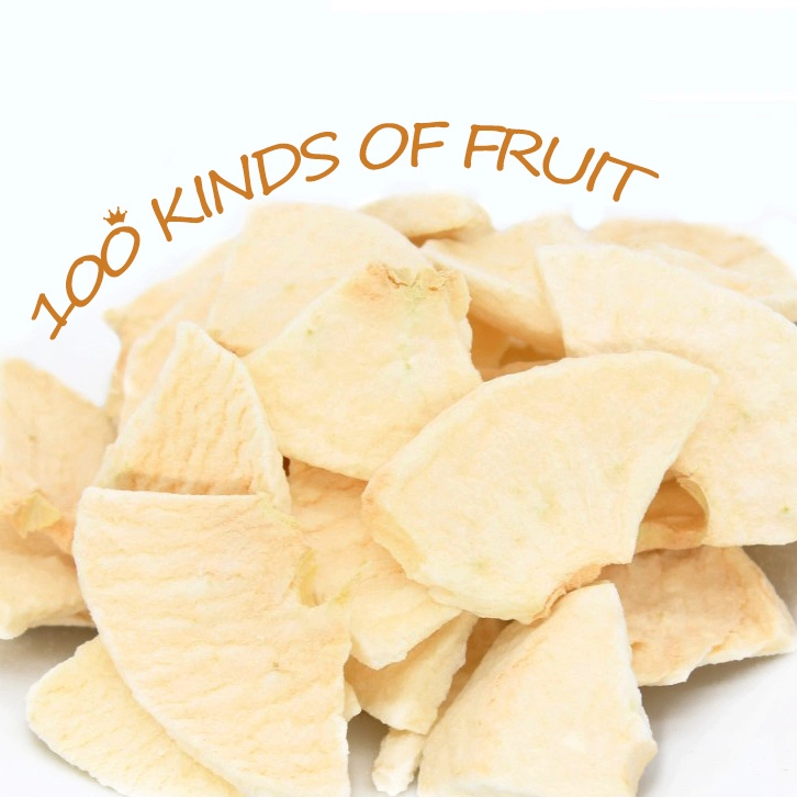Ttn Liste de prix bon marché de gros des collations aux fruits secs lyophilisés Puces Apple fruits ajouter du sucre