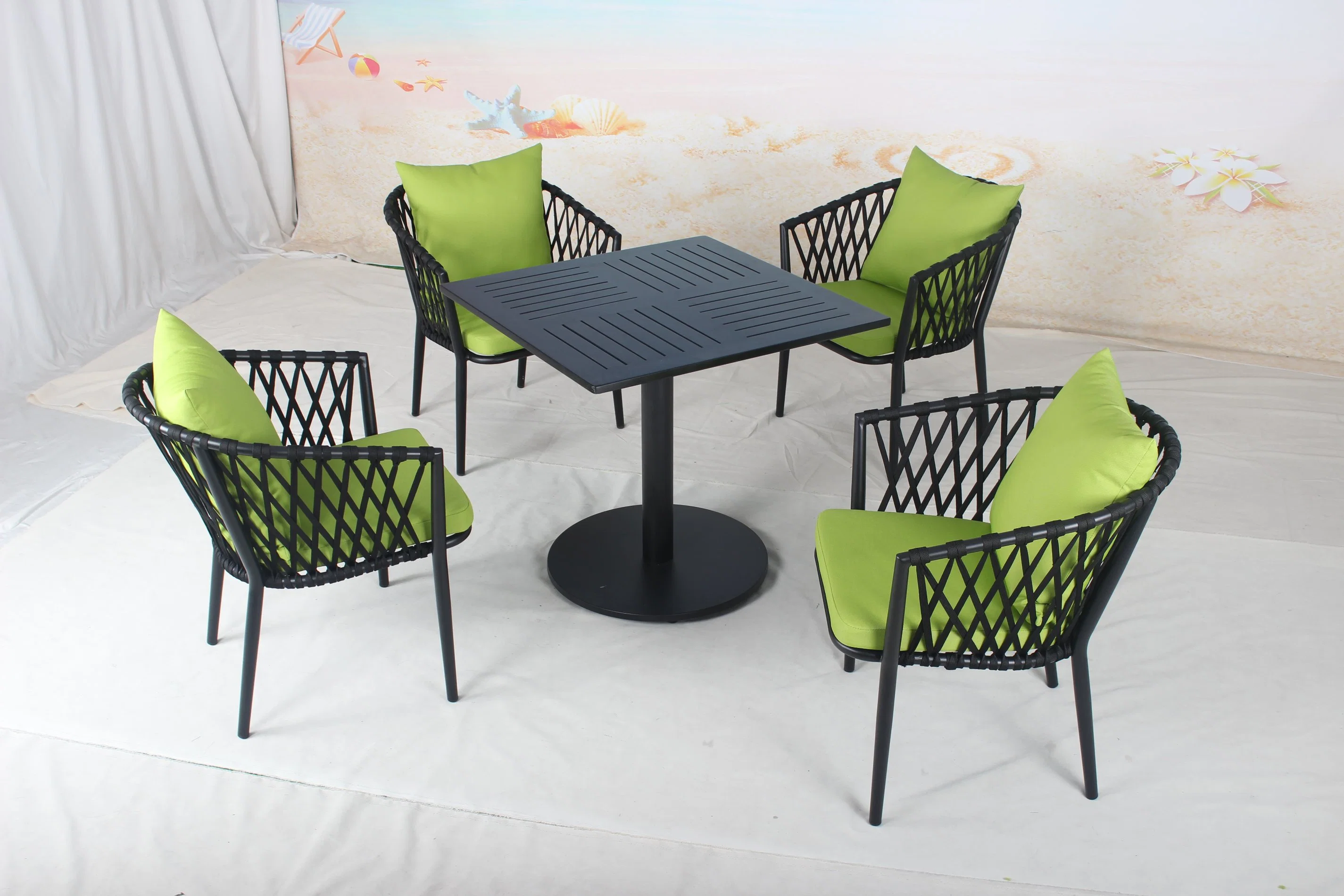 China Wholesale/Supplier Leisure Retaurant Hotel Villa Dining Table and Chair Set