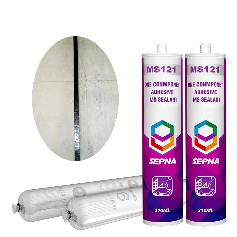 1-Component Eco-Friendly Ms Polymer Sealant Manufacturers for Panels and Prefabricated Pieces Like Lights