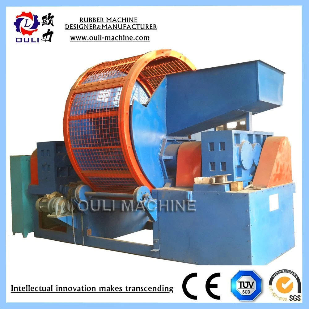 Professional Manufacturer Tire Shredding Machine, Tyre Recycling Line Shredder Machine