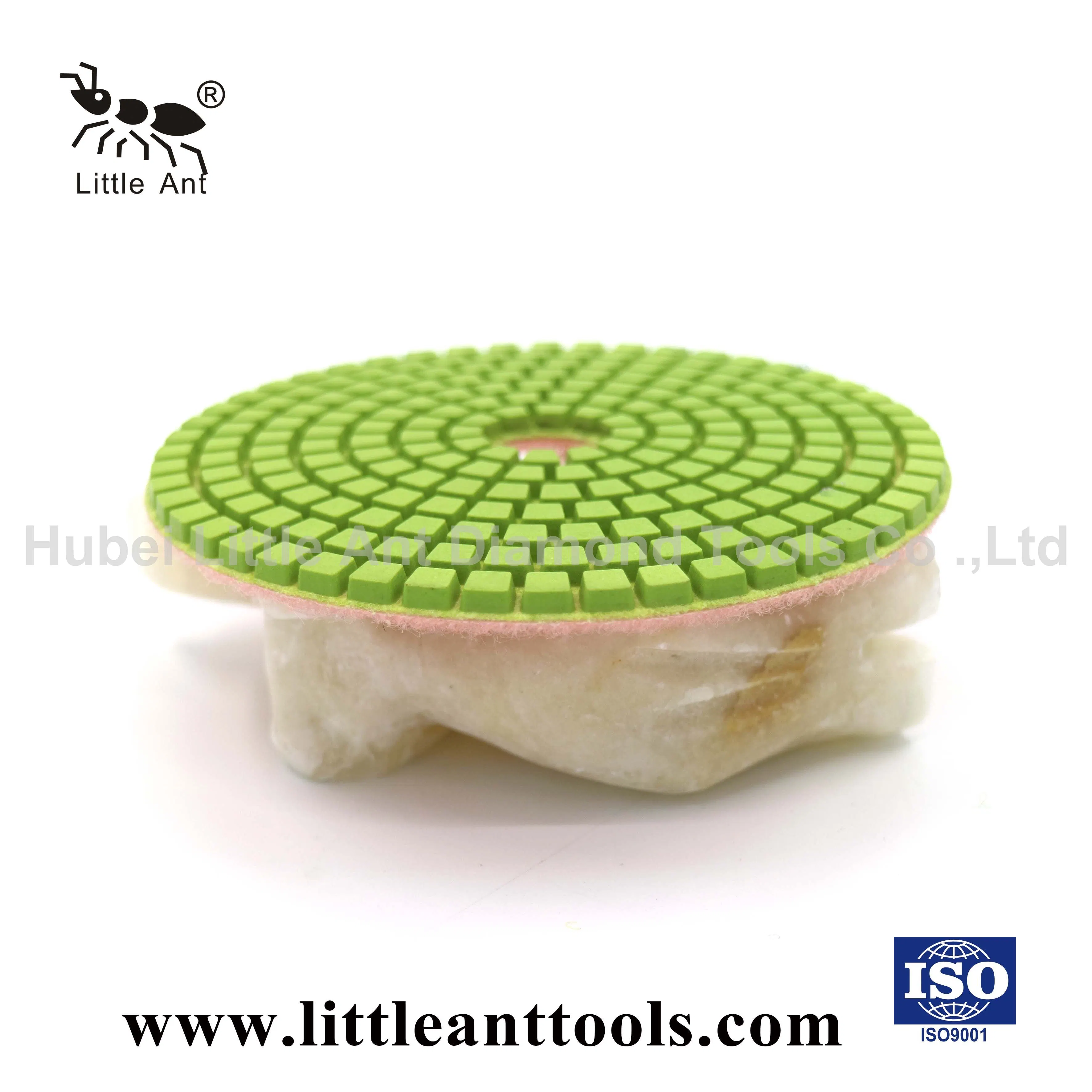 4 pouces de Diamond Polishing Pads de plancher pour le Granite