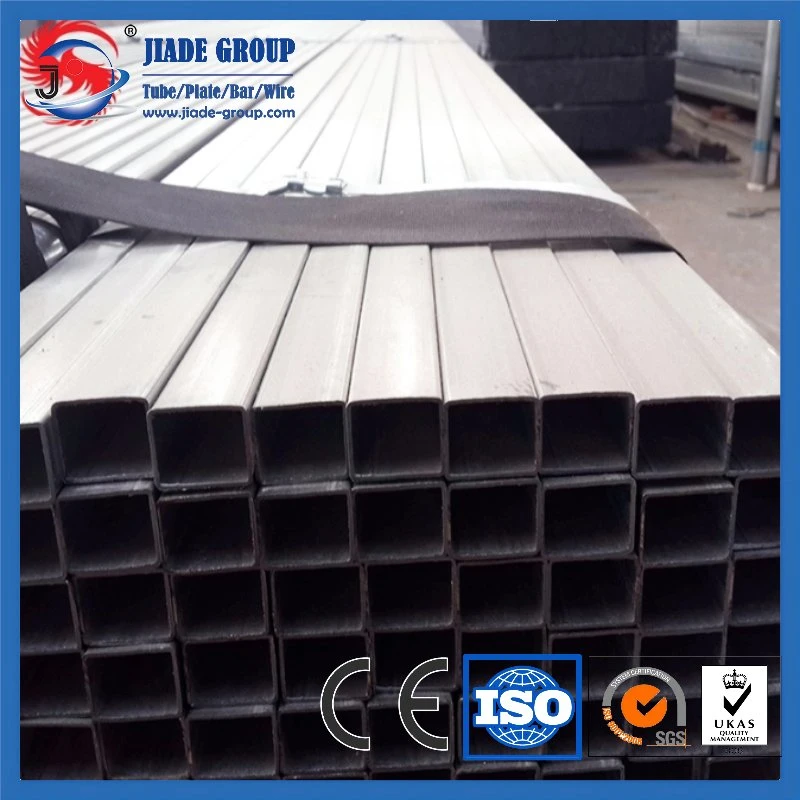 Factory Price Galvanized Steel Hollow Section Square Pipe Tube JIS G3466 Square Steel Tube Building Material