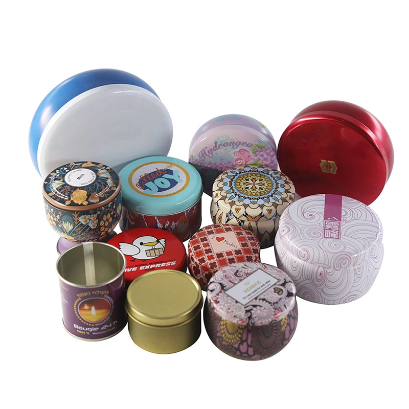 Customized Empty Metal Tin Can Gift Packaging Box