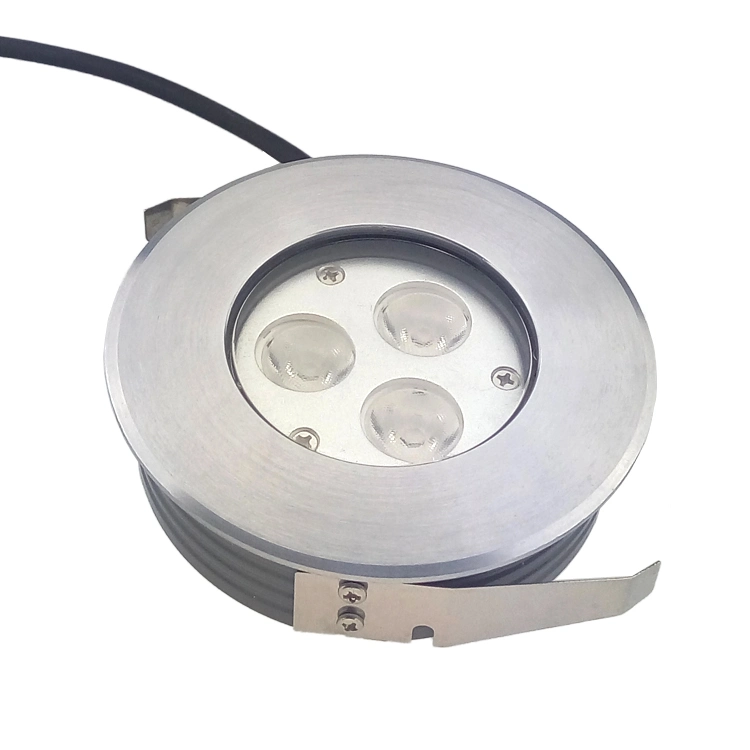 9W CREE piso subterrâneo luz LED no local