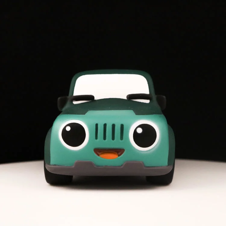 Custom Design Plastic Model Bus Cartoon Car Toy