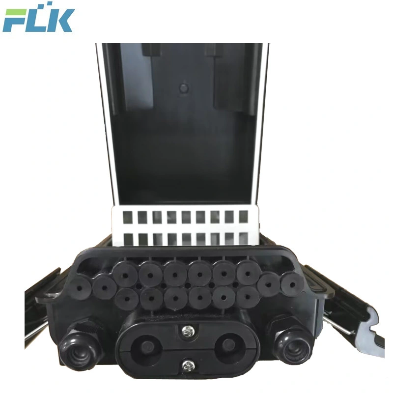 Optical Fiber High-Quality ABS+UV Plastic Access Terminal Box with Micro PLC Splitter 1X16