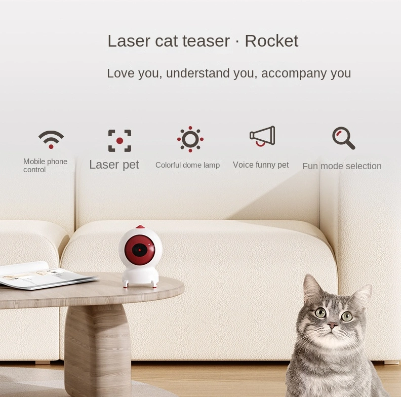 Juguetes inteligentes para mascotas: Juguetes de Cat de luz infrarroja personalizados con funciones inteligentes