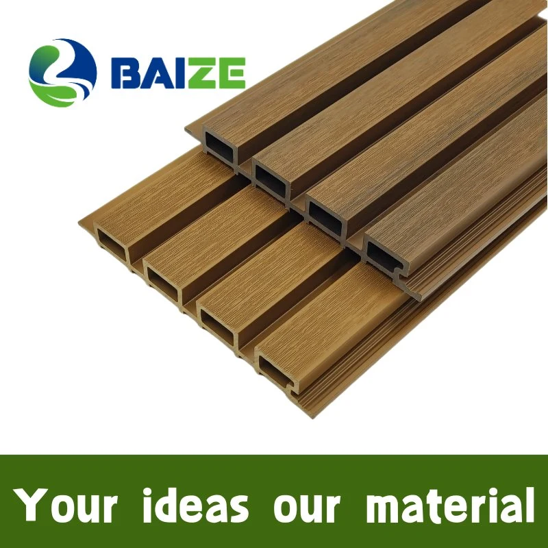 Anti-Insect Outdoor Wood Plastic Composite WPC Wall Cladding Panel