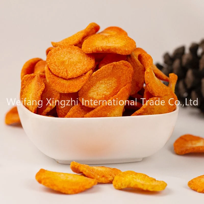 Low Fat Wholesale/Supplier Healthy Snack Food Vf Carrot Chips