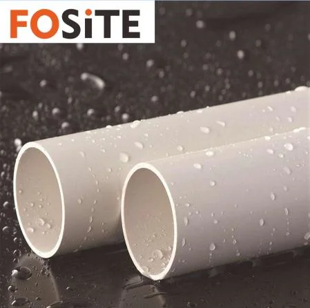 PVC Fire Resistance Tube Transparent UPVC Electrical Pipe