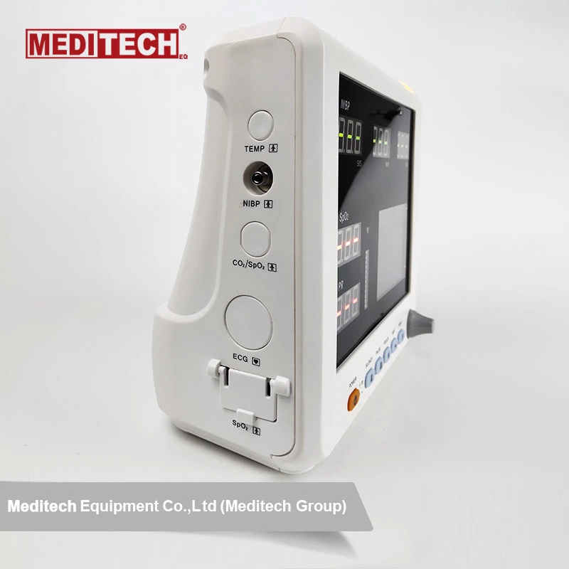 CE aprobada Portable Multi-Parameter Monitor de paciente del Hospital del Monitor de paciente de equipos médicos