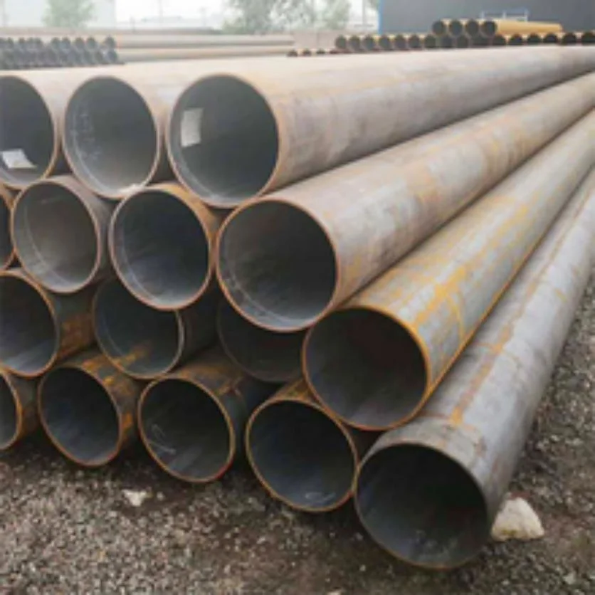 ASTM A53 Gr. B 24 Inch Diameter Steel Pipe Schedule 80 LSAW Welded Carbon Steel Pipe Fast Deli