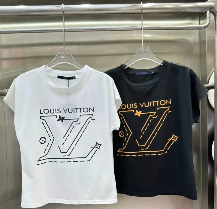 Designer Women Man Lady Ladies réplicas de vestuário para t-shirt LV