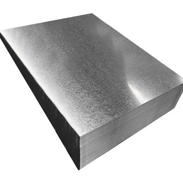 ASTM A527 de 3mm de espesor Dx de acero Z51d275 100x60x0.4mm galvanizado de 0,8 mm de acero S355 de la placa de hierro de hoja de acero galvanizado