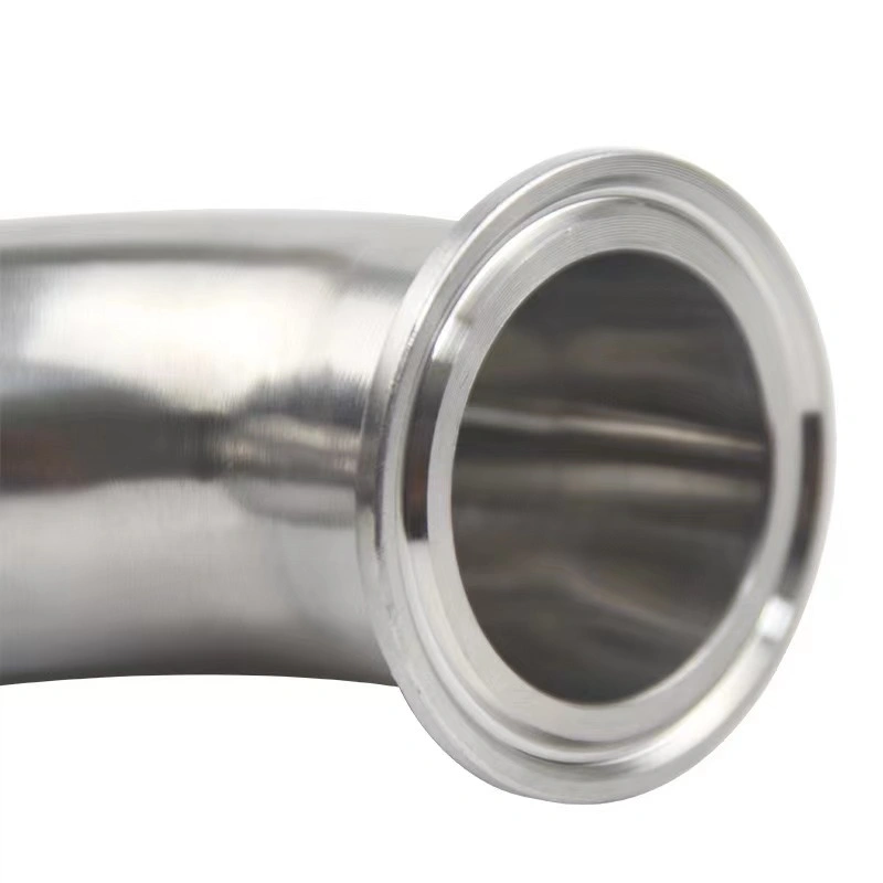 Wenzhou Bstv Sanitary Elbow with Clamped Ending for Food Grade