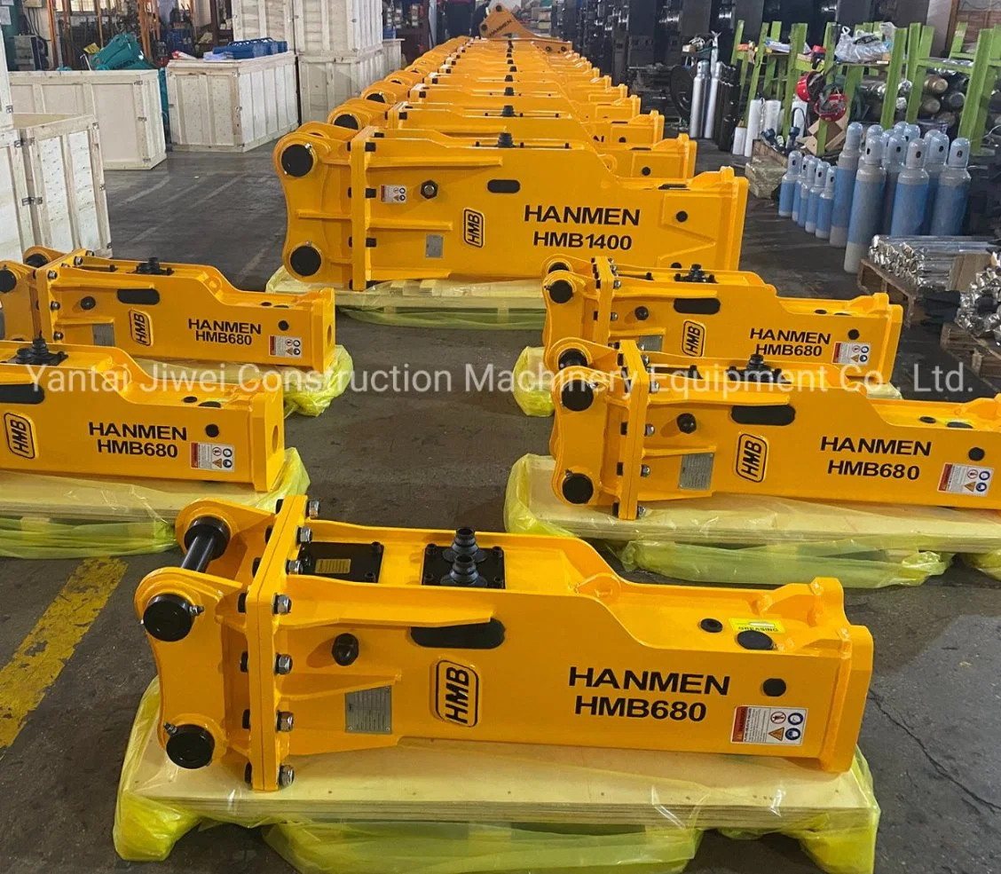 High quality/High cost performance  Hmb1400 Hydraulic Concrete Breaker Jack Demolition Hammer for 18-26 Tons Excavator