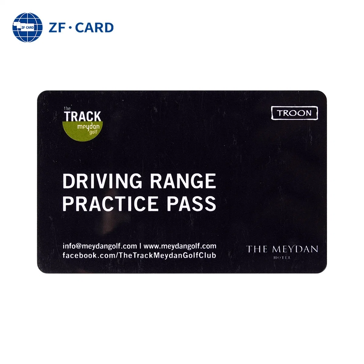 Tamanho Cr80 PVC RFID 13,56MHz MIFARE(R) Classic 1K 4K Número impresso cartão de acesso de proximidade