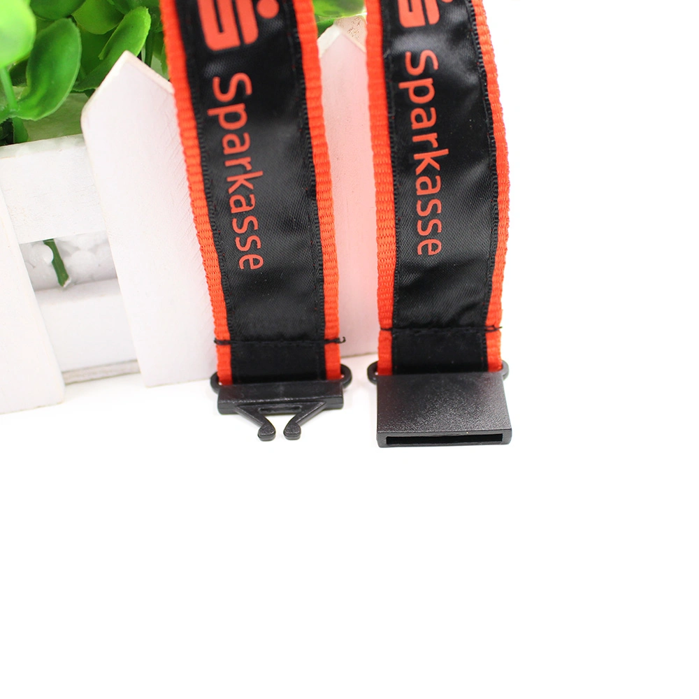 Cheap Customized Polyester Lanyard Strap with Polyester Lanyard Custom