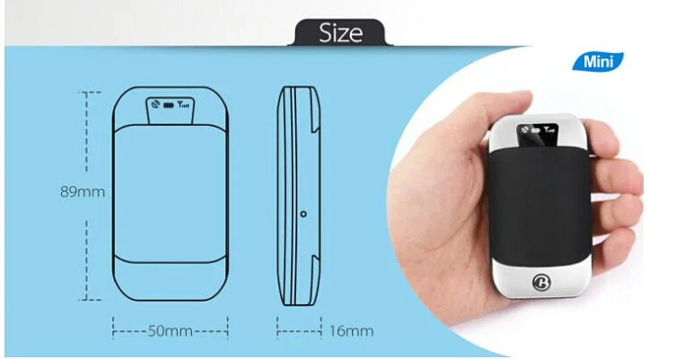 Smallest Real Time Personal & Vehicle GPS Tracker