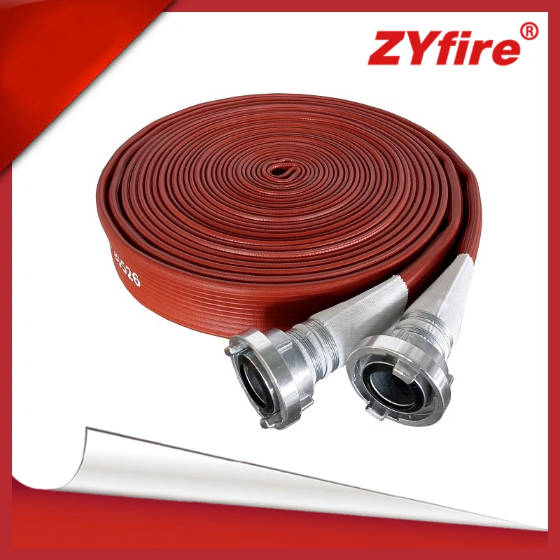 Zyfire 4 Colors of High Pressure Flexible NBR Rubber Water Delivery Fire Hose