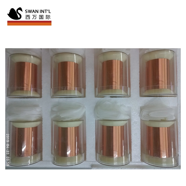 Hot Sale Coated Ultra Fine Electric Wire Swg 48 Enamelled Wire Round Enameled Copper Wire