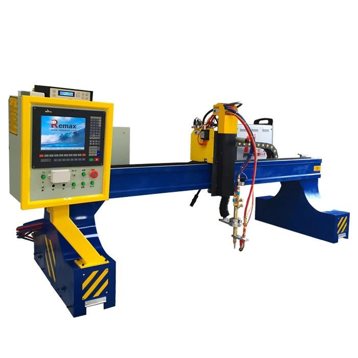 Gantry Type Plasma Flame Cutter High Efficiency Oxyfuel Oxygen Cutting Machine