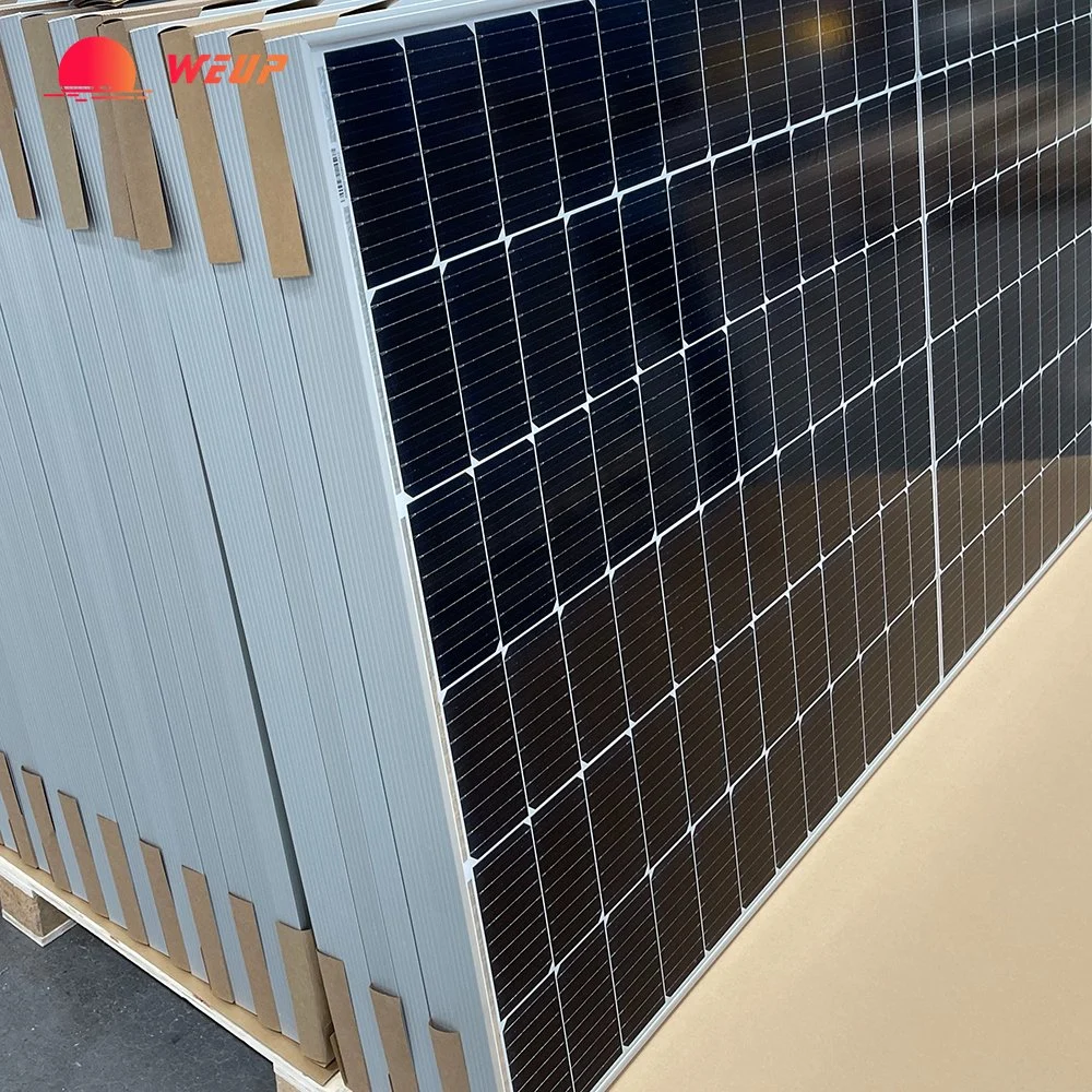 Alimentation solaire PV à demi-cellule monofaciale PERC 460 W Weup Module de panneau