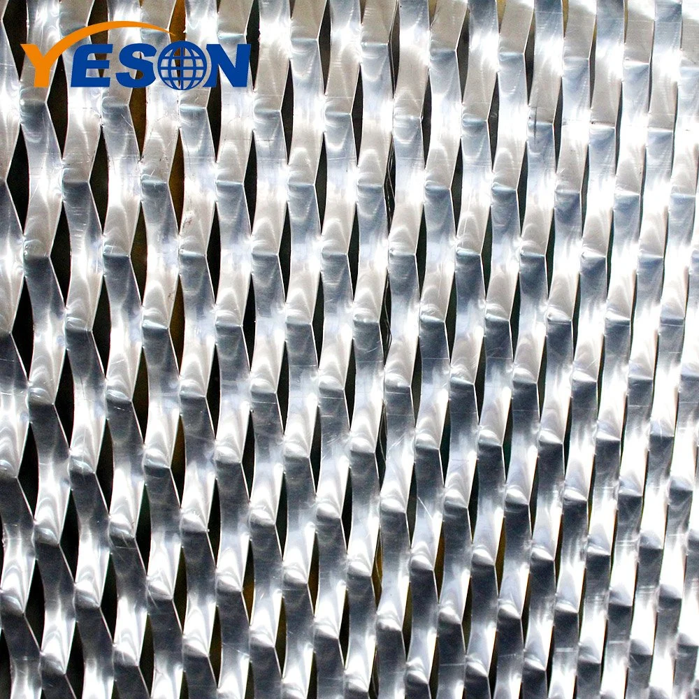 High quality/High cost performance 304 316 310S 904L Expanded Stainless Steel Metal Mesh Screen for Decoration