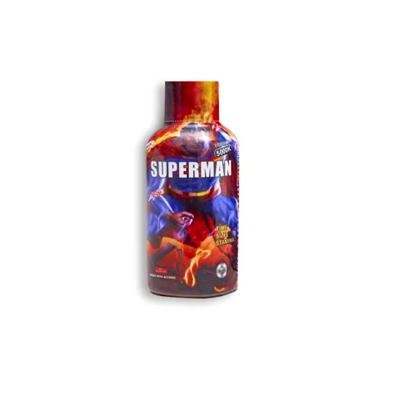 Energy Drink Shot and Shake Superman Titanium 5000K USA Stock 12 Display