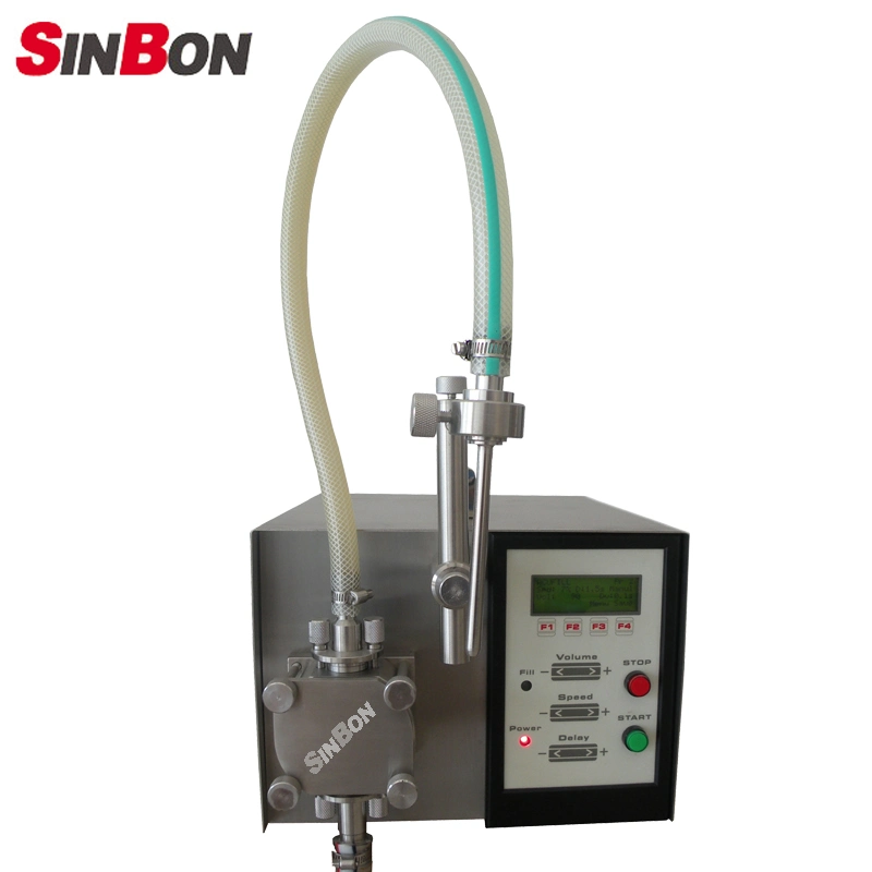 Semi-Automatic Gear Pump Liquid Filling Machine