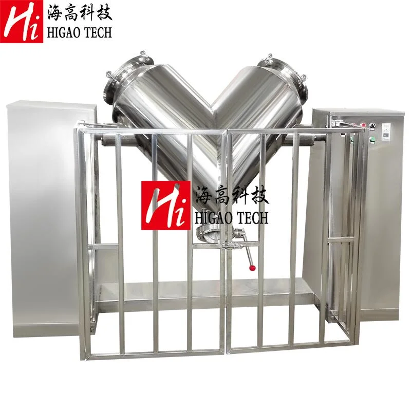 Pharmaceutical Food Milk Dry Industrial Powder Mixing Equipment V Type Mixer Machine