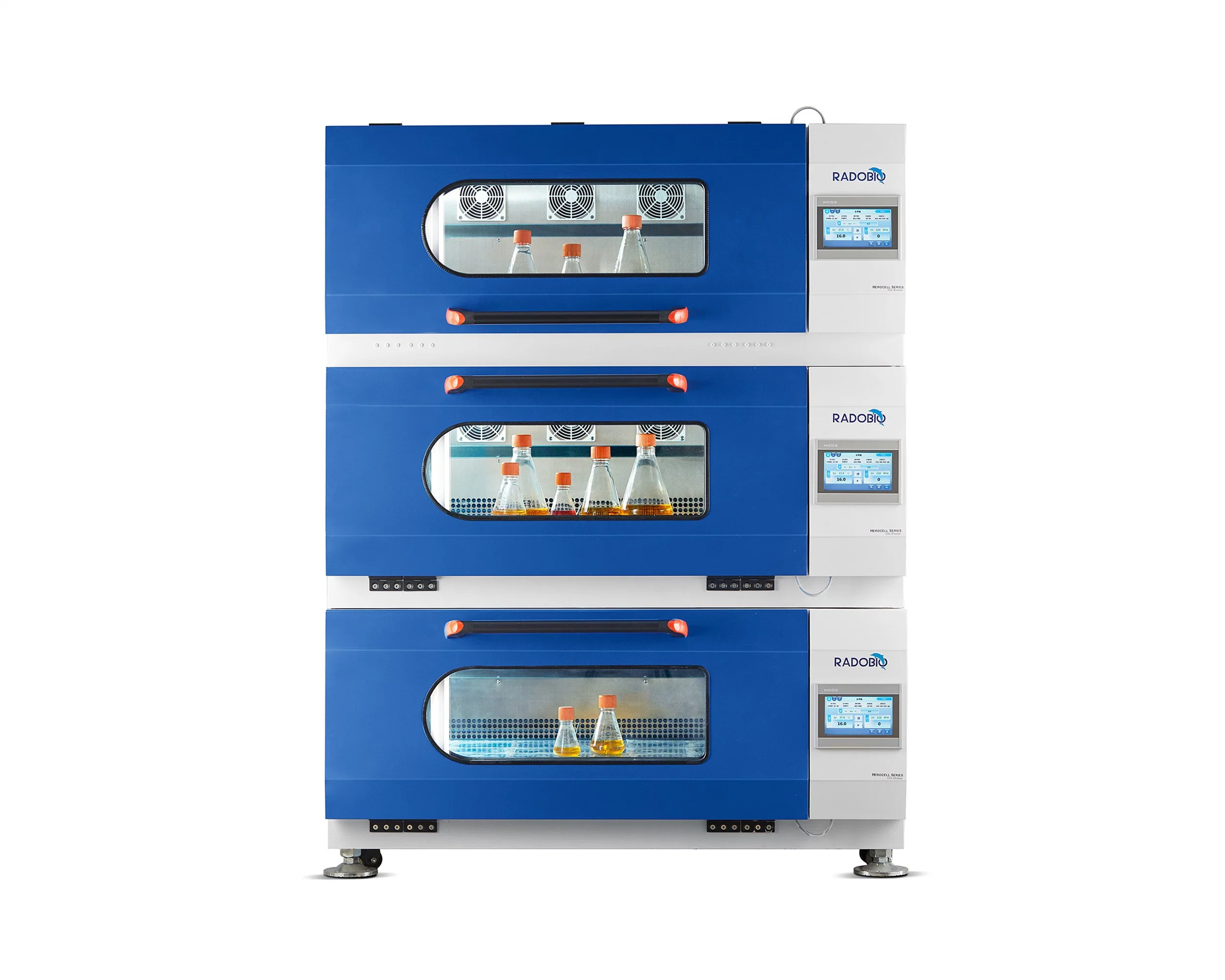 UV Sterilization Stackable CO2 Shaking Incubator for Suspension Cell Culture with Active Humidity Control Function of Shaker