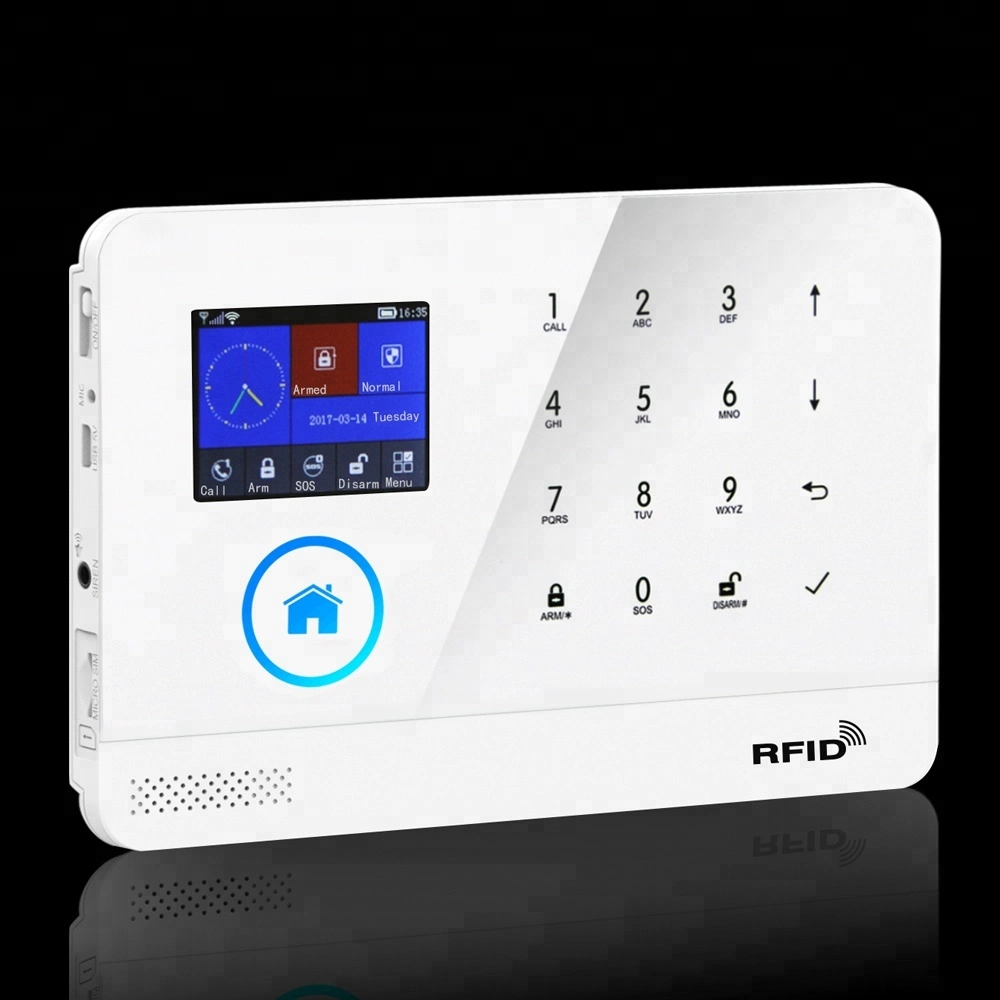 Multi Languages Home Security Alarm System Wireless GSM, Wireless Auto Alarm System