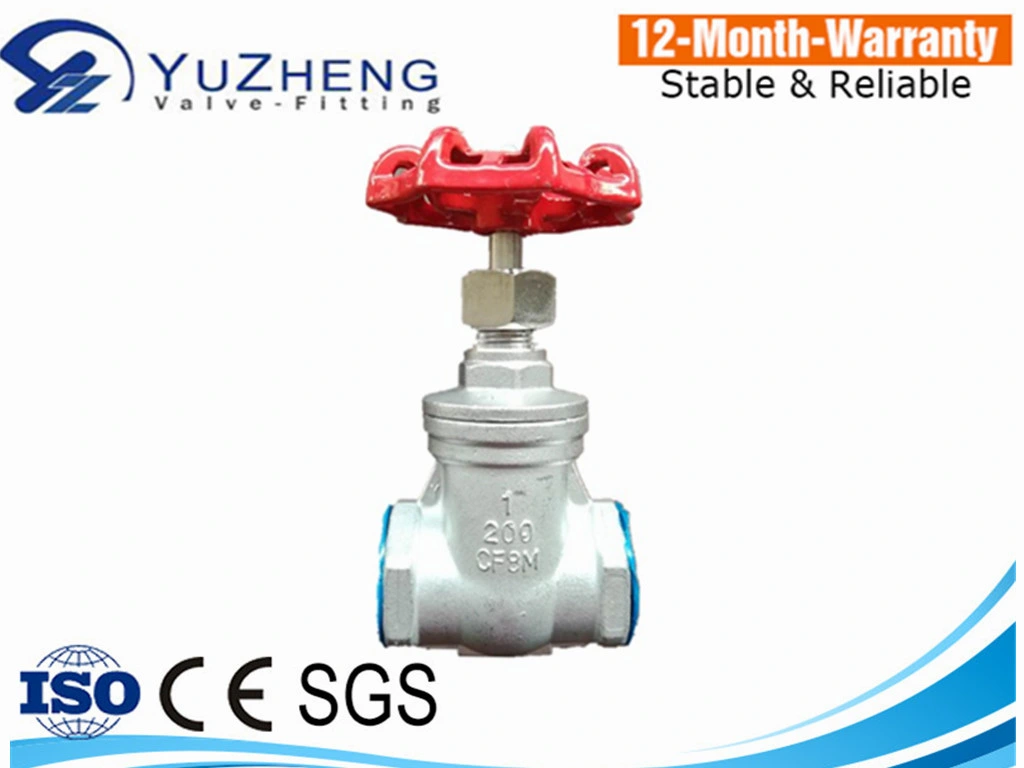 Threaded Bsp 200wog Hardware Gate Valve