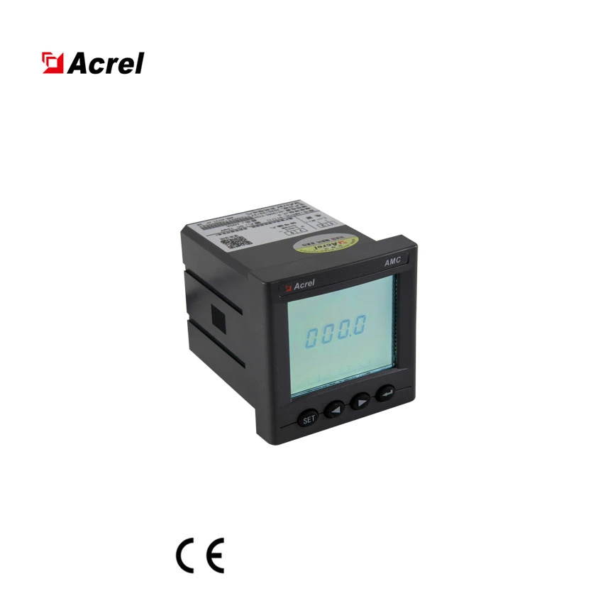 Acrel tres Pahse AC Energy Meter LCD Display Multi-function Power Medidor del panel Amc72L-E4/Kc