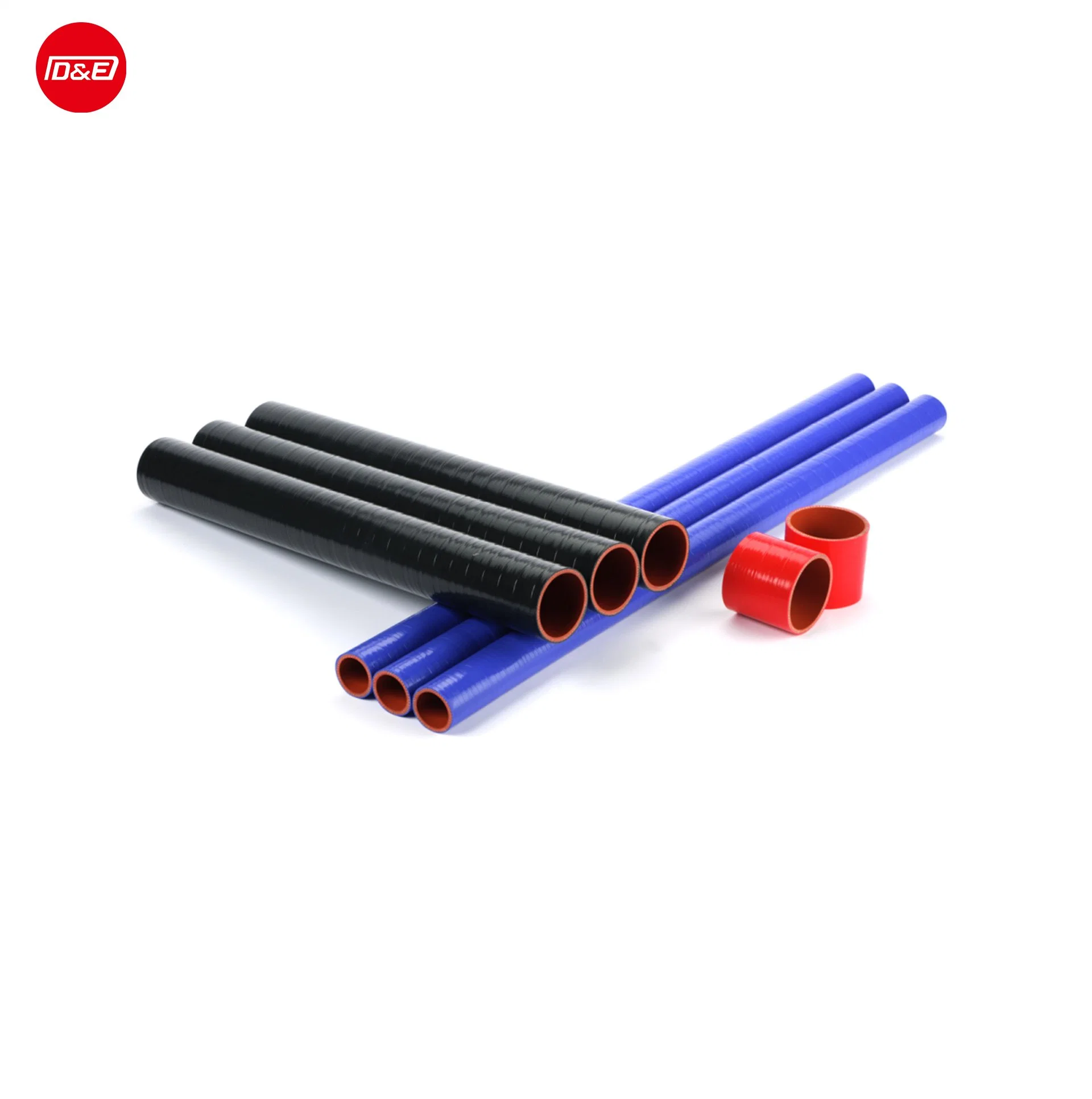 Wholesale/Supplier Automotive Braided Silicone Rubber Coolant Pipe for Coolant Flexible Silicone System