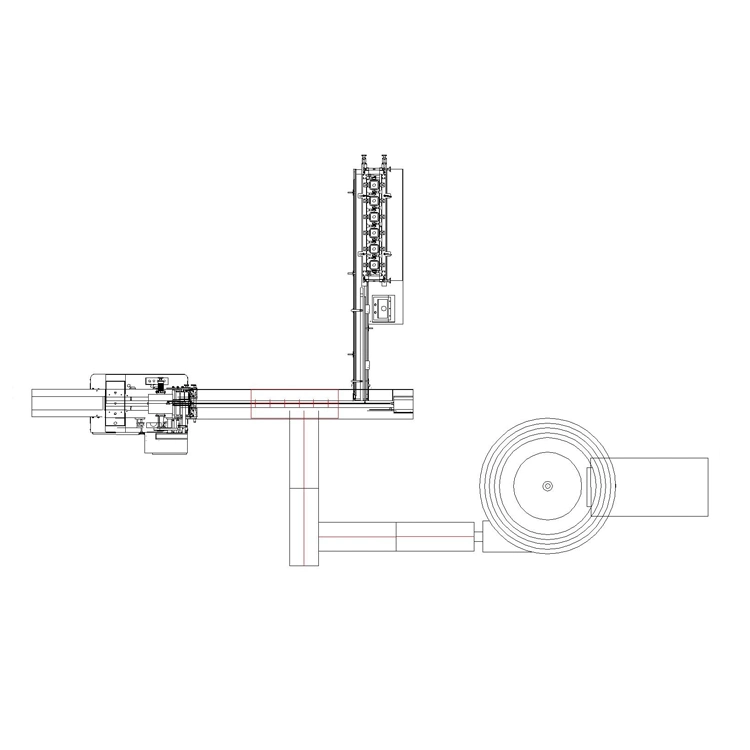 Fully Automated Packaging Line Project Wafer Roll Tray Loader Packing System Line